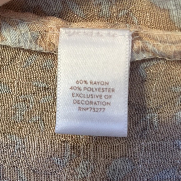 Women's LC Lauren Conrad Shirred Peasant Top - Picture 7 of 8